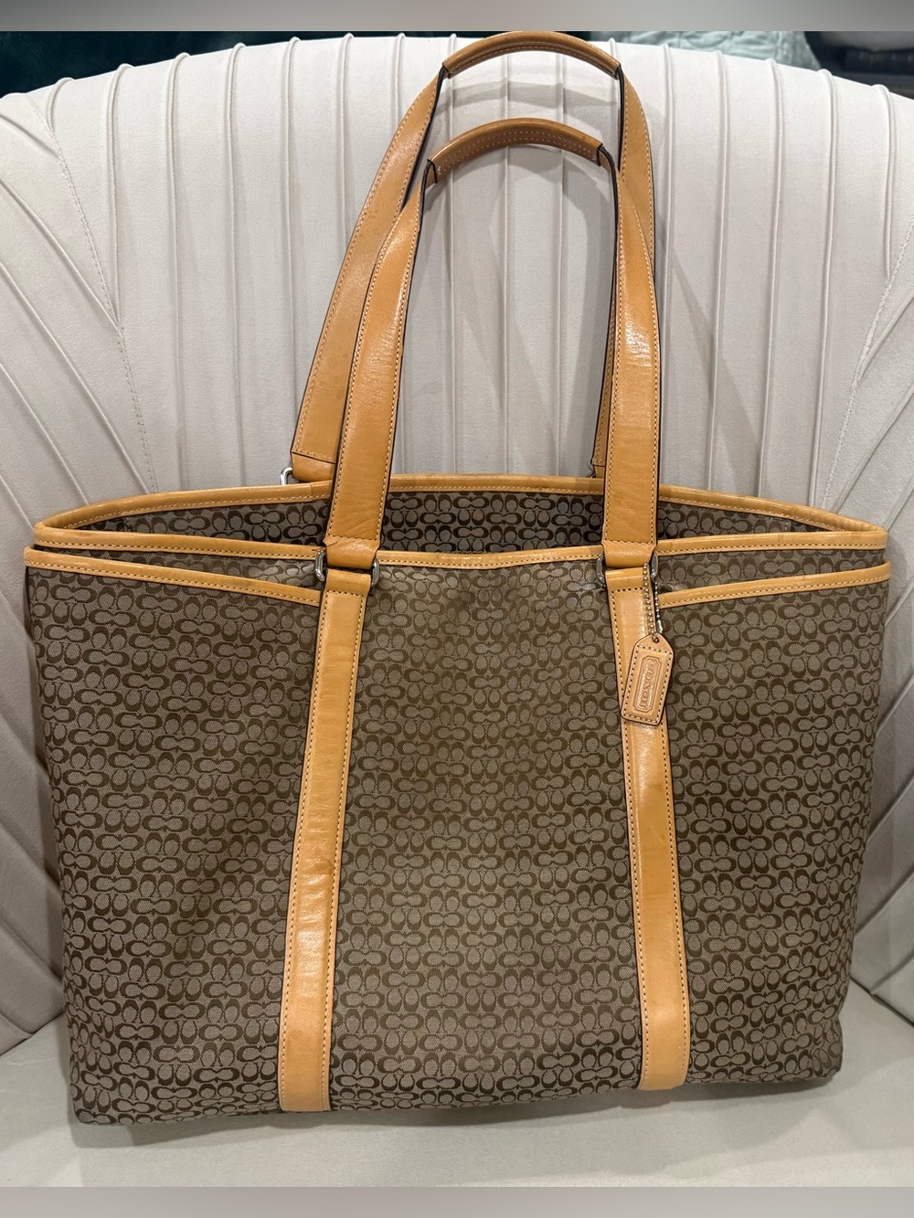 Vintage Coach tote